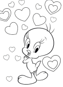 tweety Onlayn Rəngləmə